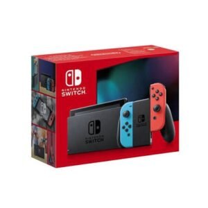 Console Nintendo Switch V2 avec paire de Joy-Con Rouge et Bleu Neon