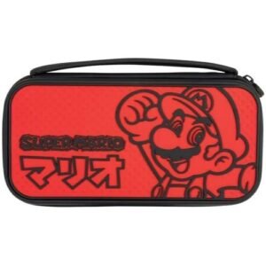 Pochette rigide Compatible pour switch V1 ,V2 et OLED - Etui de transport en thème Super Mario en 3D