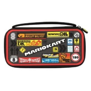 Pochette rigide Compatible pour switch V2 et OLED - Etui de transport en thème Mario Kart