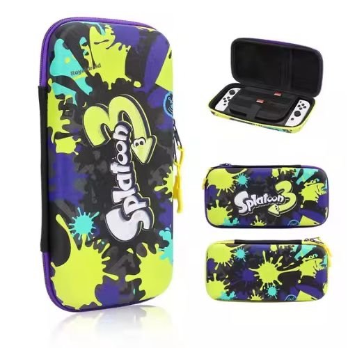 Pochette Compatible pour nintendo switch V2 et OLED - Etui Splatoon - Image 3