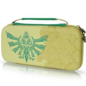 Pochette rigide Compatible pour switch V1 ,V2 et OLED - Etui de transport en thème Zelda