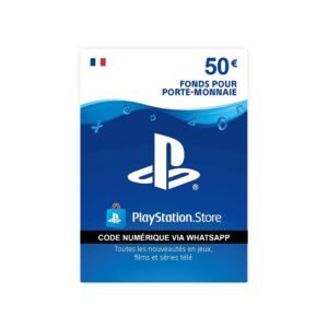 Carte Cadeau PlayStation Store PSN 50 Euro